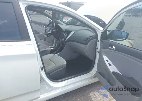 2013 Hyundai Accent Se z USA, uszkodzony, nr VIN KMHCU5AEXDU108550